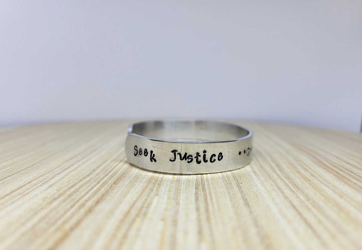 Seek Justice, Love Mercy, Walk Humbly Bracelet