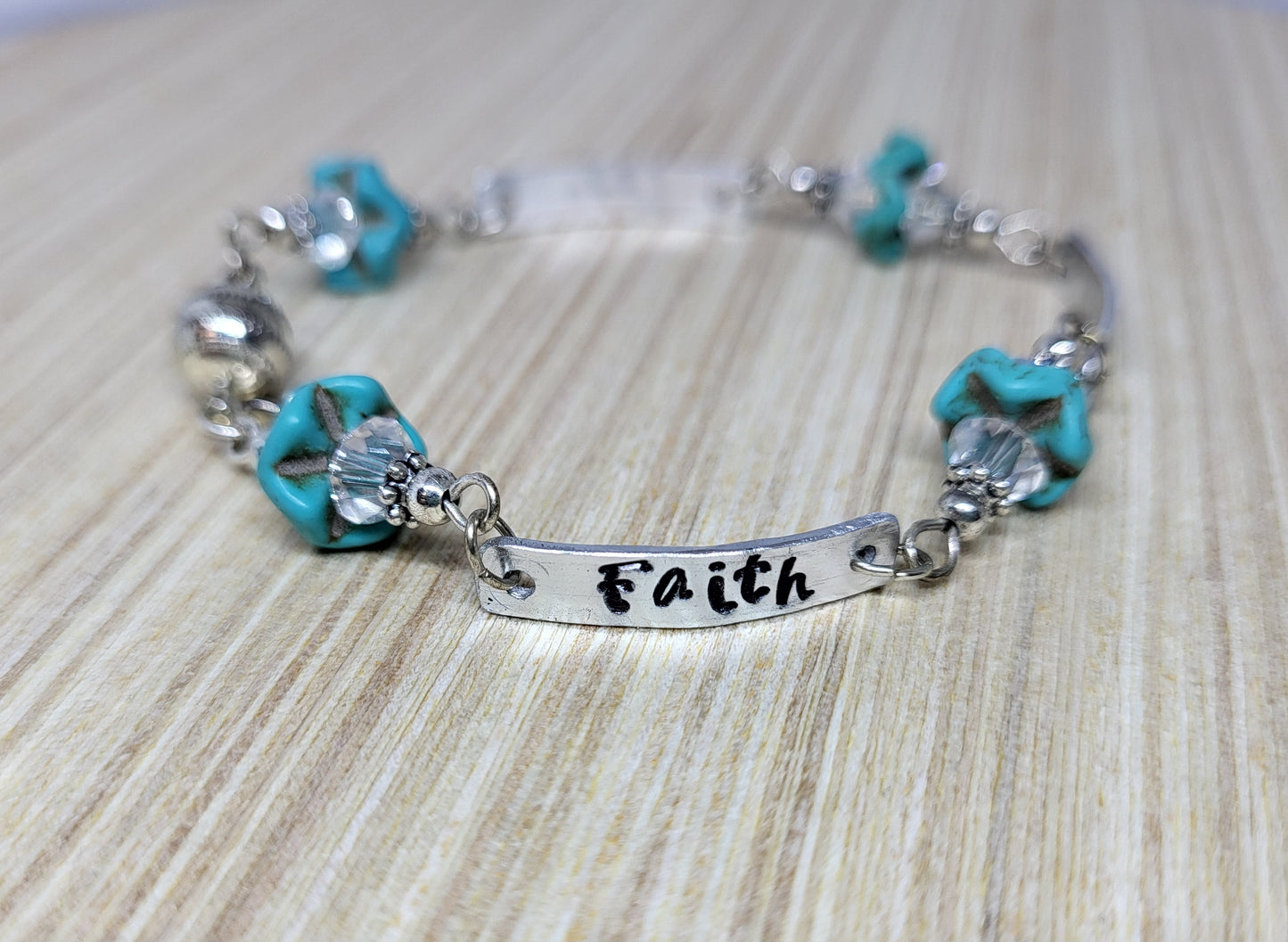 Faith... Hope... Love Bracelet