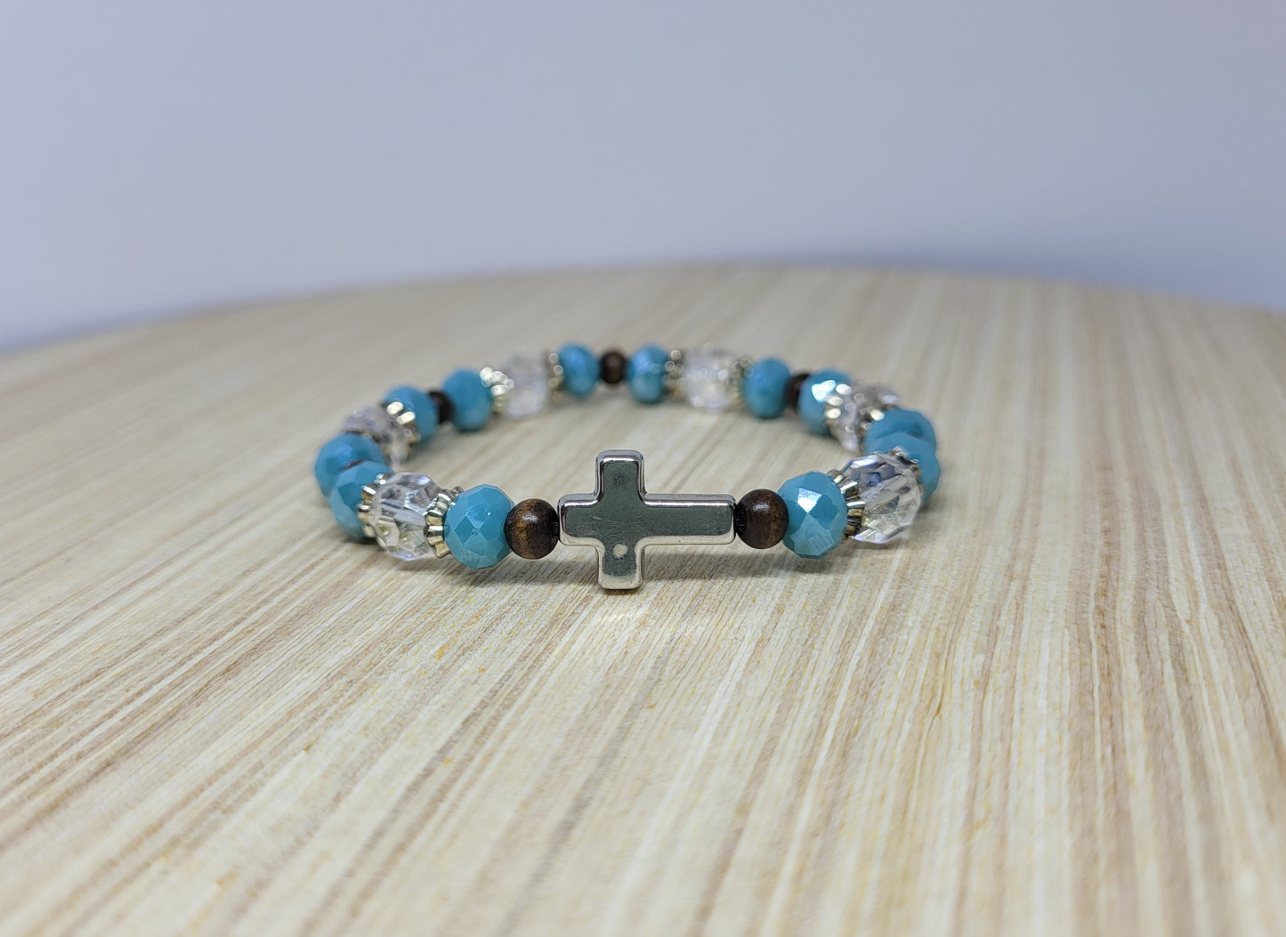 Still Waters Cross Bracelet