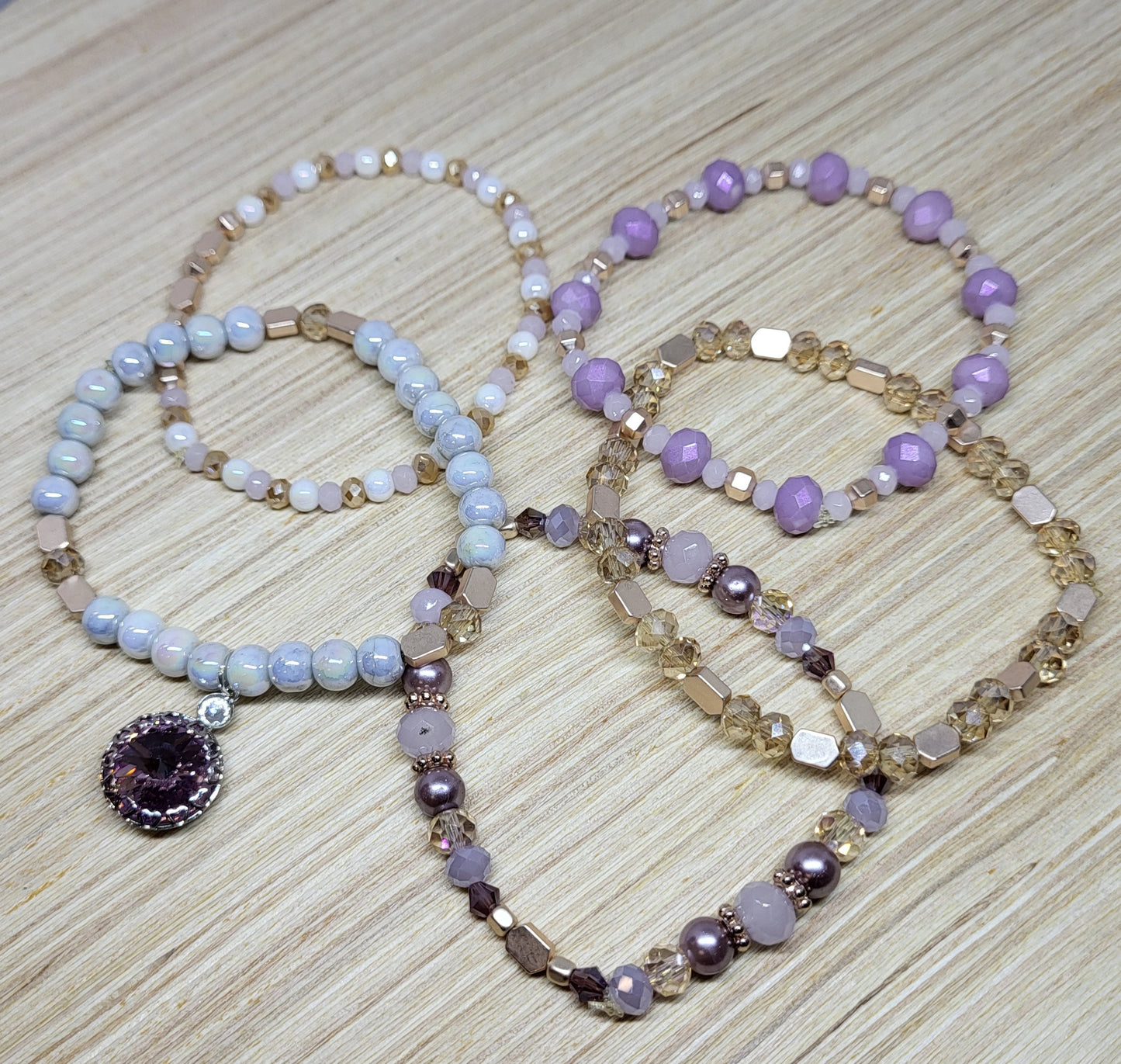 Lavender Trails Bracelet Set