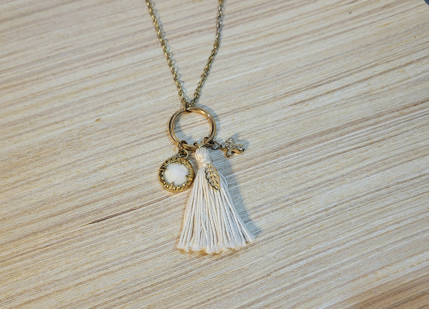 Long Boho Tassel Necklaces